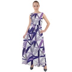 3d Lovely Geo Lines X Chiffon Mesh Boho Maxi Dress by Uniqued