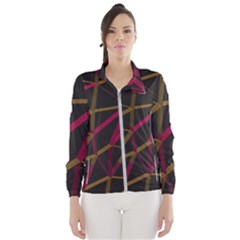 3d Lovely Geo Lines Xi Women s Windbreaker by Uniqued