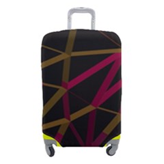 3d Lovely Geo Lines Xi Luggage Cover (small) by Uniqued