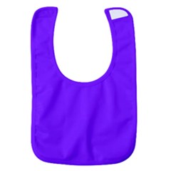 Color Electric Indigo Baby Bib