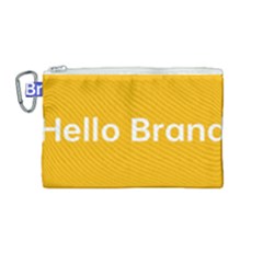 225×220-3 225×220-yellow Canvas Cosmetic Bag (medium) by VergryEy