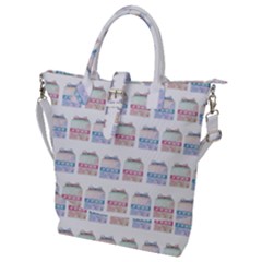 Gift Boxes Buckle Top Tote Bag