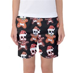 Zanoskull - Gingerbread Mon Women s Basketball Shorts by Roxzanoart