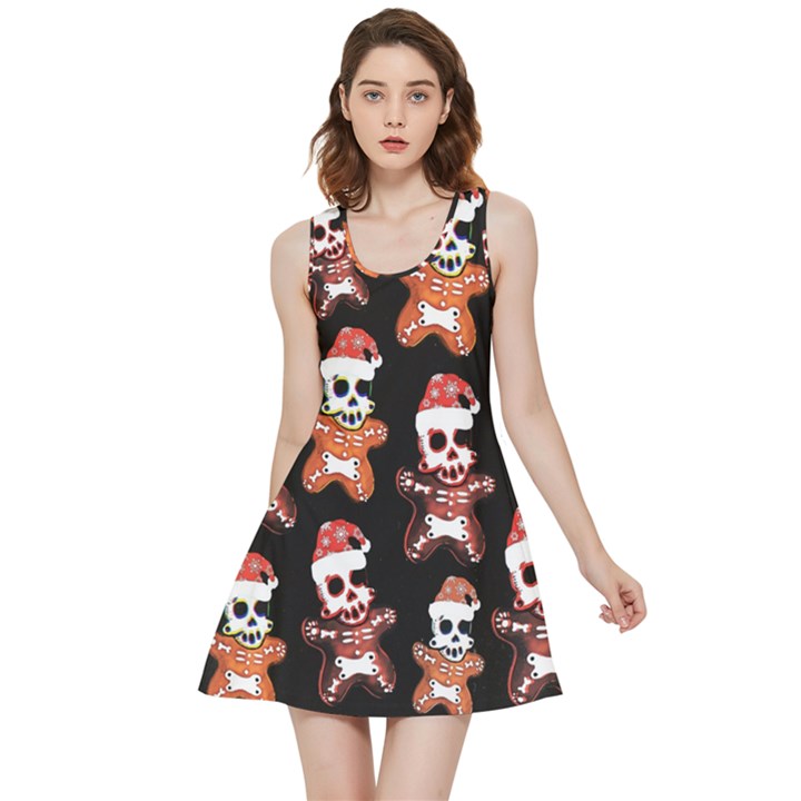 Zanoskull - Gingerbread MON Inside Out Reversible Sleeveless Dress