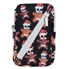 Zanoskull - Gingerbread Mon Belt Pouch Bag (large) by Roxzanoart