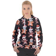 Zanoskull - Gingerbread Mon Women s Overhead Hoodie