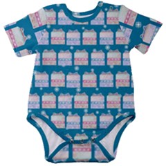 Gift Boxes Baby Short Sleeve Onesie Bodysuit by SychEva