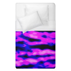 Purple  Waves Abstract Series No6 Duvet Cover (single Size) by DimitriosArt