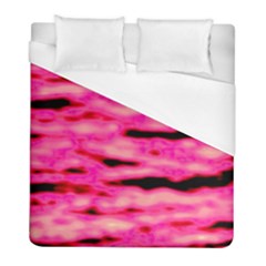 Rose  Waves Abstract Series No1 Duvet Cover (Full/ Double Size)