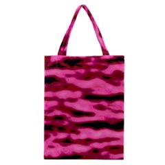Rose  Waves Abstract Series No2 Classic Tote Bag by DimitriosArt