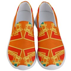 Abstract Pattern Geometric Backgrounds   Men s Lightweight Slip Ons by Eskimos