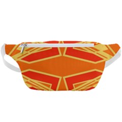 Abstract Pattern Geometric Backgrounds   Waist Bag  by Eskimos