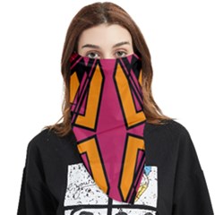 Abstract Geometric Design    Face Covering Bandana (triangle) by Eskimos