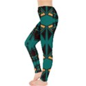 Abstract geometric design    Leggings  View3