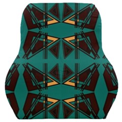 Abstract Geometric Design    Car Seat Back Cushion  by Eskimos