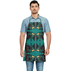 Abstract Geometric Design    Kitchen Apron by Eskimos