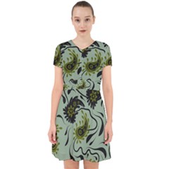 Floral Pattern Paisley Style Paisley Print   Adorable In Chiffon Dress by Eskimos