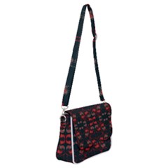 Floral Pattern Paisley Style Paisley Print   Shoulder Bag With Back Zipper by Eskimos
