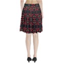 Floral pattern paisley style Paisley print.  Pleated Skirt View2