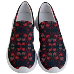 Floral Pattern Paisley Style Paisley Print   Women s Lightweight Slip Ons by Eskimos