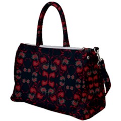 Floral Pattern Paisley Style Paisley Print   Duffel Travel Bag by Eskimos