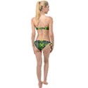 Abstract geometric design    Twist Bandeau Bikini Set View2