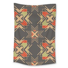 Abstract Geometric Design    Large Tapestry by Eskimos