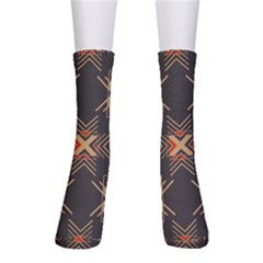 Abstract Geometric Design    Men s Crew Socks by Eskimos