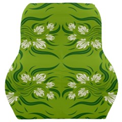 Floral folk damask pattern  Car Seat Back Cushion 