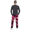 Pink  Waves Abstract Series No2 Men s Jogger Sweatpants View2