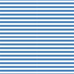 Cvs0088 Azure Blue And White Stripes Fabric by CVFabricShop