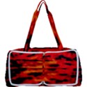 Red  Waves Abstract Series No16 Multi Function Bag View1