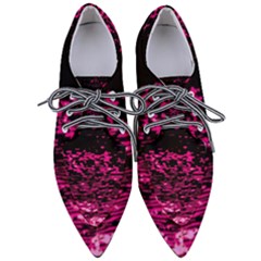 Rose Waves Flow Series 1 Pointed Oxford Shoes by DimitriosArt