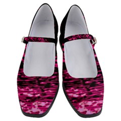 Rose Waves Flow Series 1 Women s Mary Jane Shoes by DimitriosArt