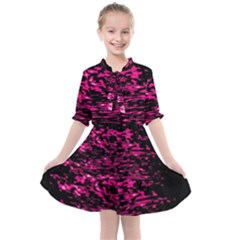 Rose Waves Flow Series 1 Kids  All Frills Chiffon Dress
