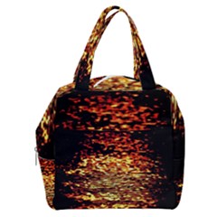 Yellow Waves Flow Series 1 Boxy Hand Bag by DimitriosArt