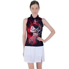 Shaman Women s Sleeveless Polo Tee by MRNStudios