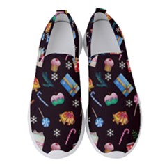 New Year Women s Slip On Sneakers by SychEva
