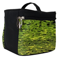 Green Waves Flow Series 1 Make Up Travel Bag (small) by DimitriosArt