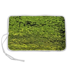 Green Waves Flow Series 1 Pen Storage Case (s) by DimitriosArt