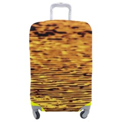 Gold Waves Flow Series 1 Luggage Cover (medium)