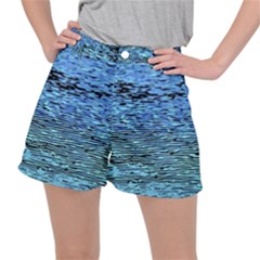 Blue Waves Flow Series 2 Ripstop Shorts by DimitriosArt