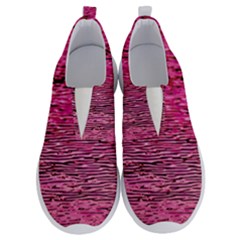 Pink  Waves Flow Series 1 No Lace Lightweight Shoes by DimitriosArt