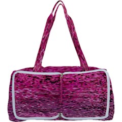 Pink  Waves Flow Series 1 Multi Function Bag by DimitriosArt