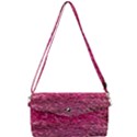 Pink  Waves Flow Series 1 Removable Strap Clutch Bag View1