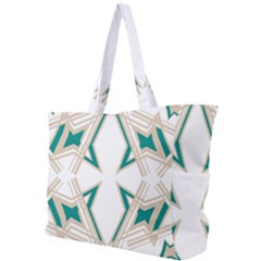 Abstract Pattern Geometric Backgrounds   Simple Shoulder Bag by Eskimos