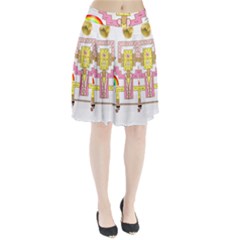 Music And Other Stuff Pleated Skirt by bfvrp
