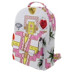 Music And Other Stuff Flap Pocket Backpack (small) by bfvrp