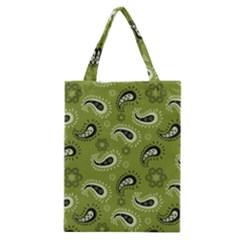 Floral Pattern Paisley Style Paisley Print   Classic Tote Bag by Eskimos