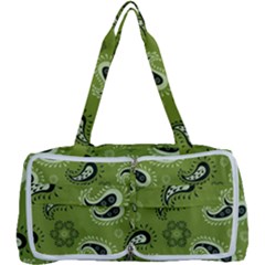 Floral Pattern Paisley Style Paisley Print   Multi Function Bag by Eskimos